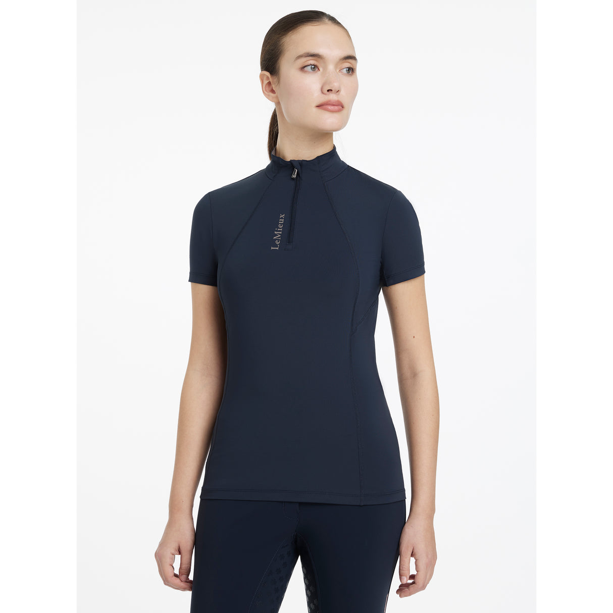 Le Mieux Classique Short Sleeve Base Layer Navy