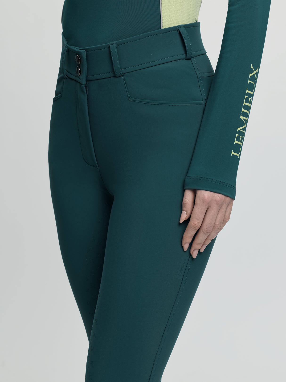 Le Mieux Isabelle Full Seat Breeches Jungle