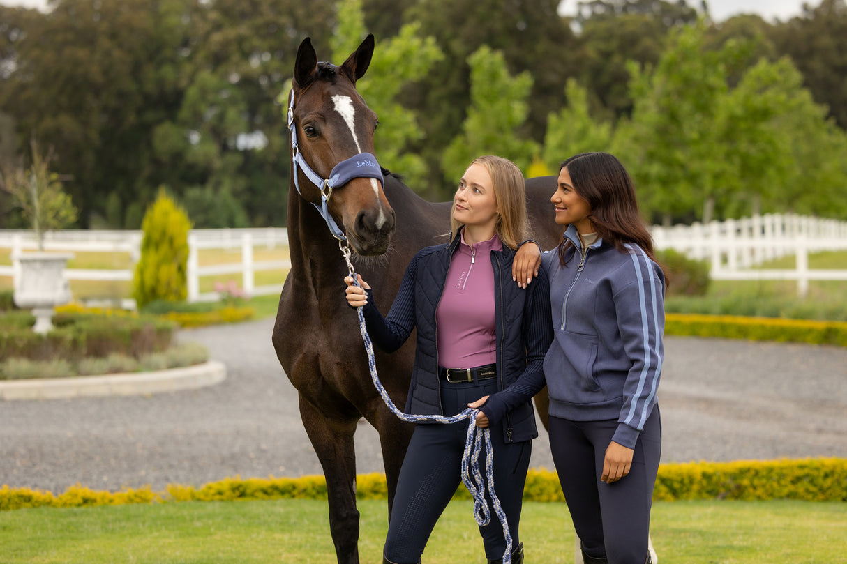 Le Mieux Vogue Headcollar & Leadrope Powder Blue
