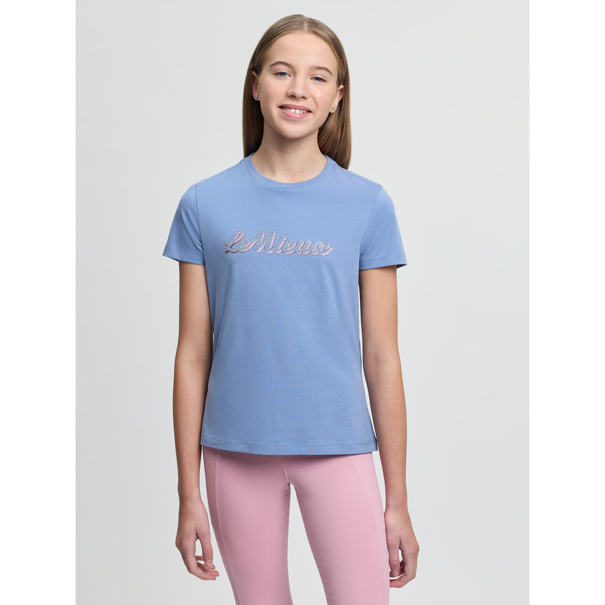 Le Mieux Young Rider Arianna T-Shirt Powder Blue