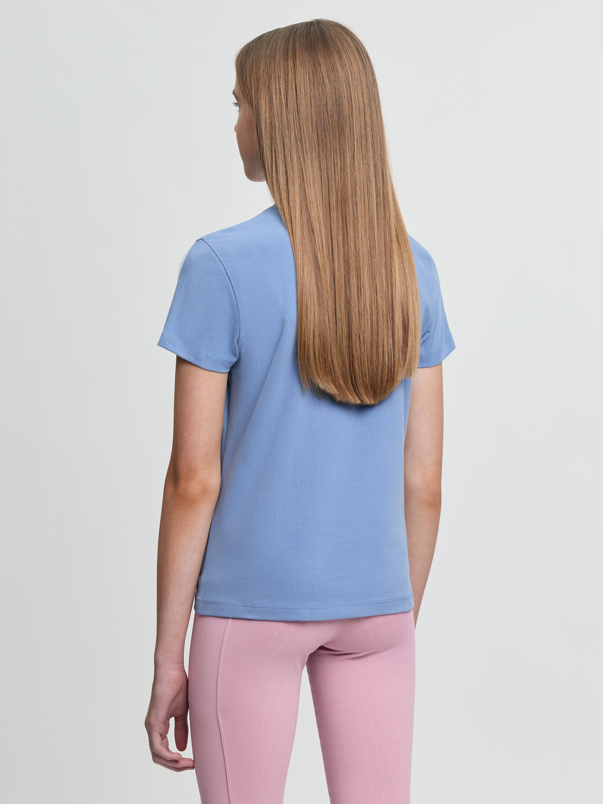 Le Mieux Young Rider Arianna T-Shirt Powder Blue