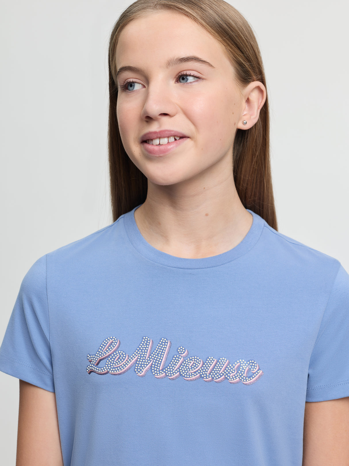 Le Mieux Young Rider Arianna T-Shirt Powder Blue
