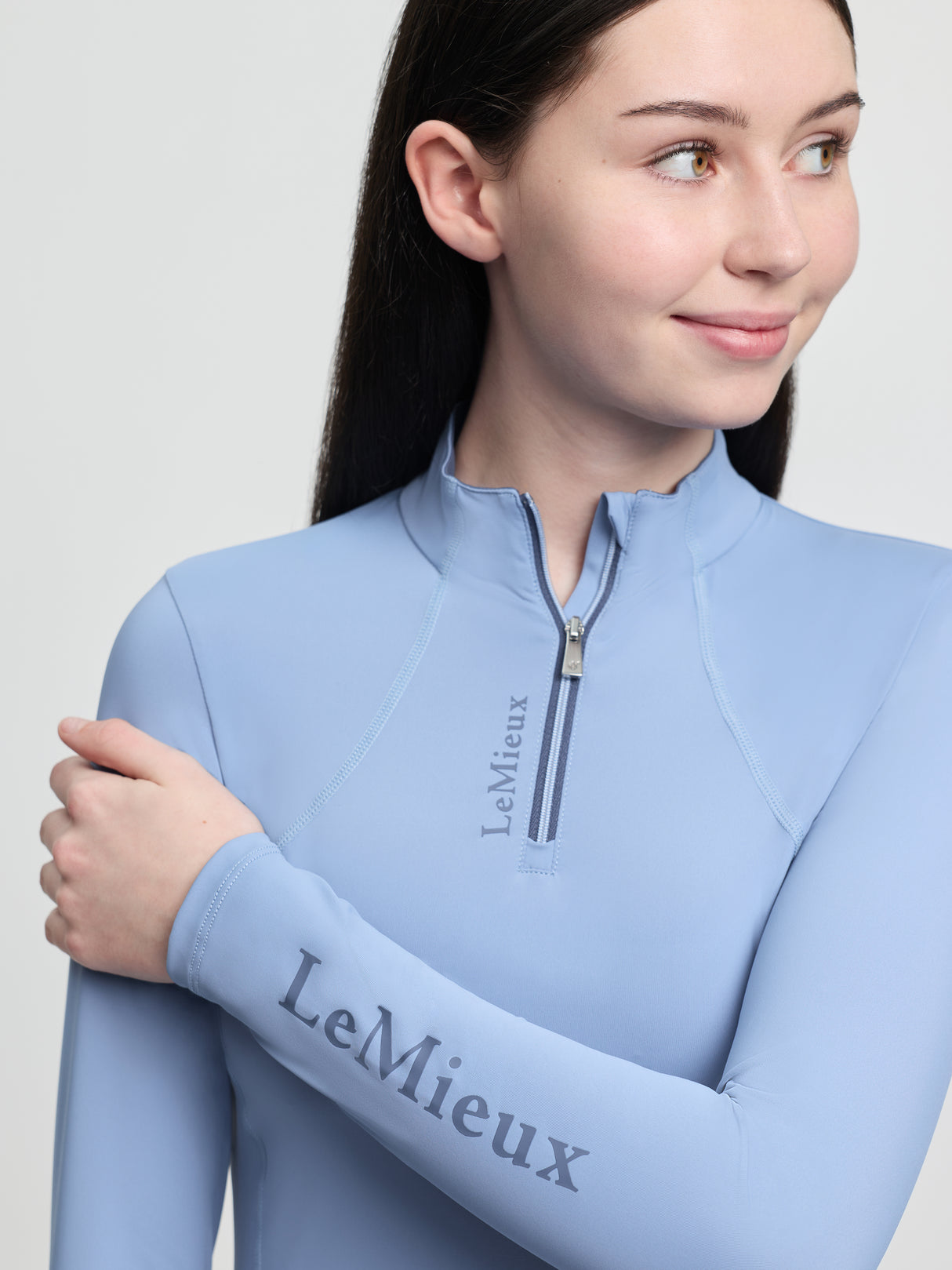 Le Mieux Young Rider Classique Base Layer Powder Blue
