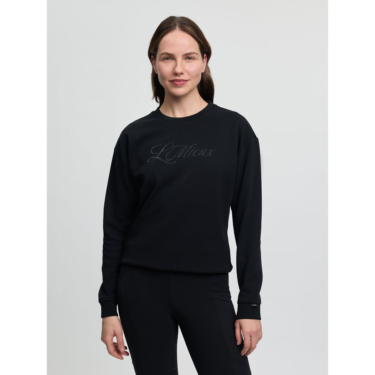 Le Mieux Christina Crew Sweat Black