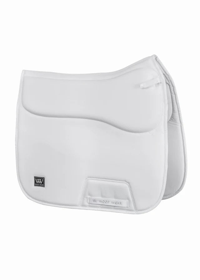 Woof Wear Elite Comfort Plus Saddle Pad DR White Full