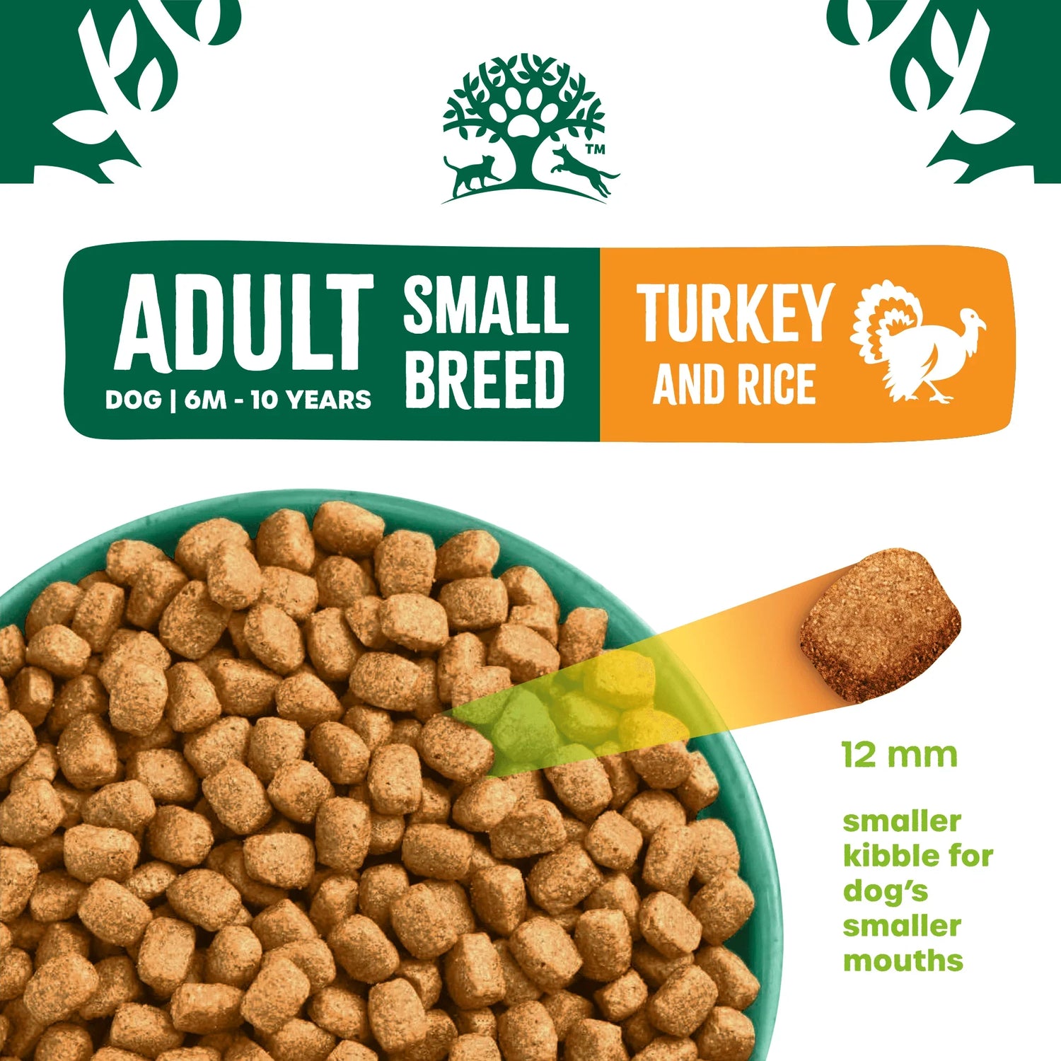 James Wellbeloved Dog - Adult Small Breed Turkey & Rice 1.5kg