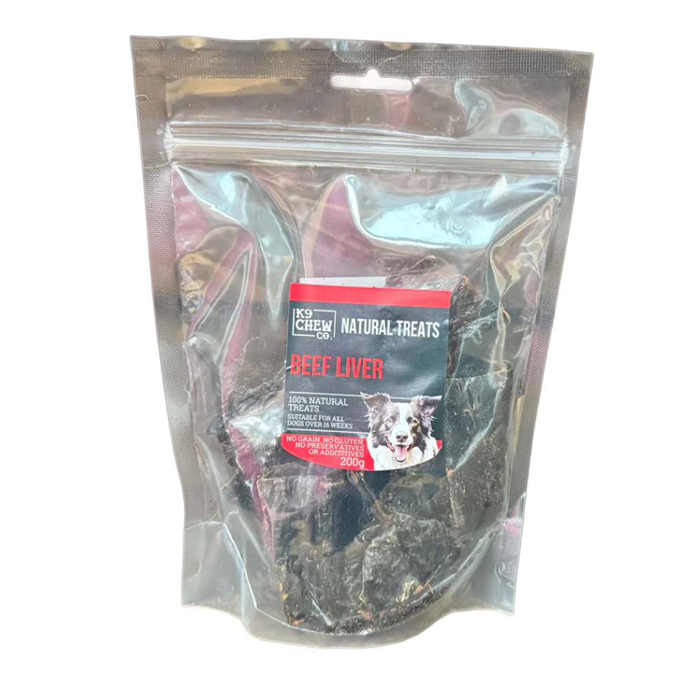 K9 Chew Co Beef Liver 200g