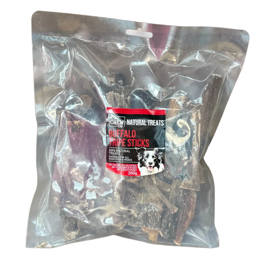 K9 Chew Co Buffalo Tripes Sticks 250g
