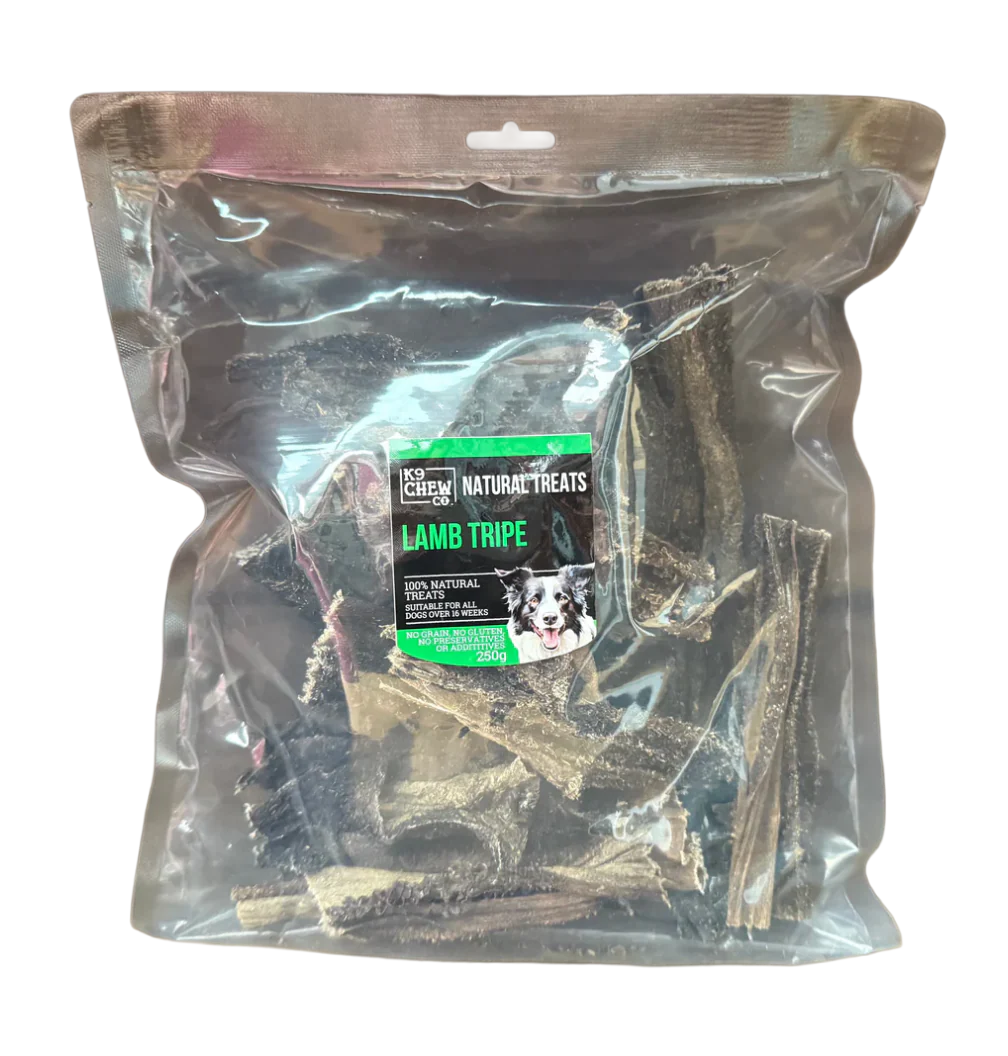 K9 Chew Co Lamb Tripe 250g