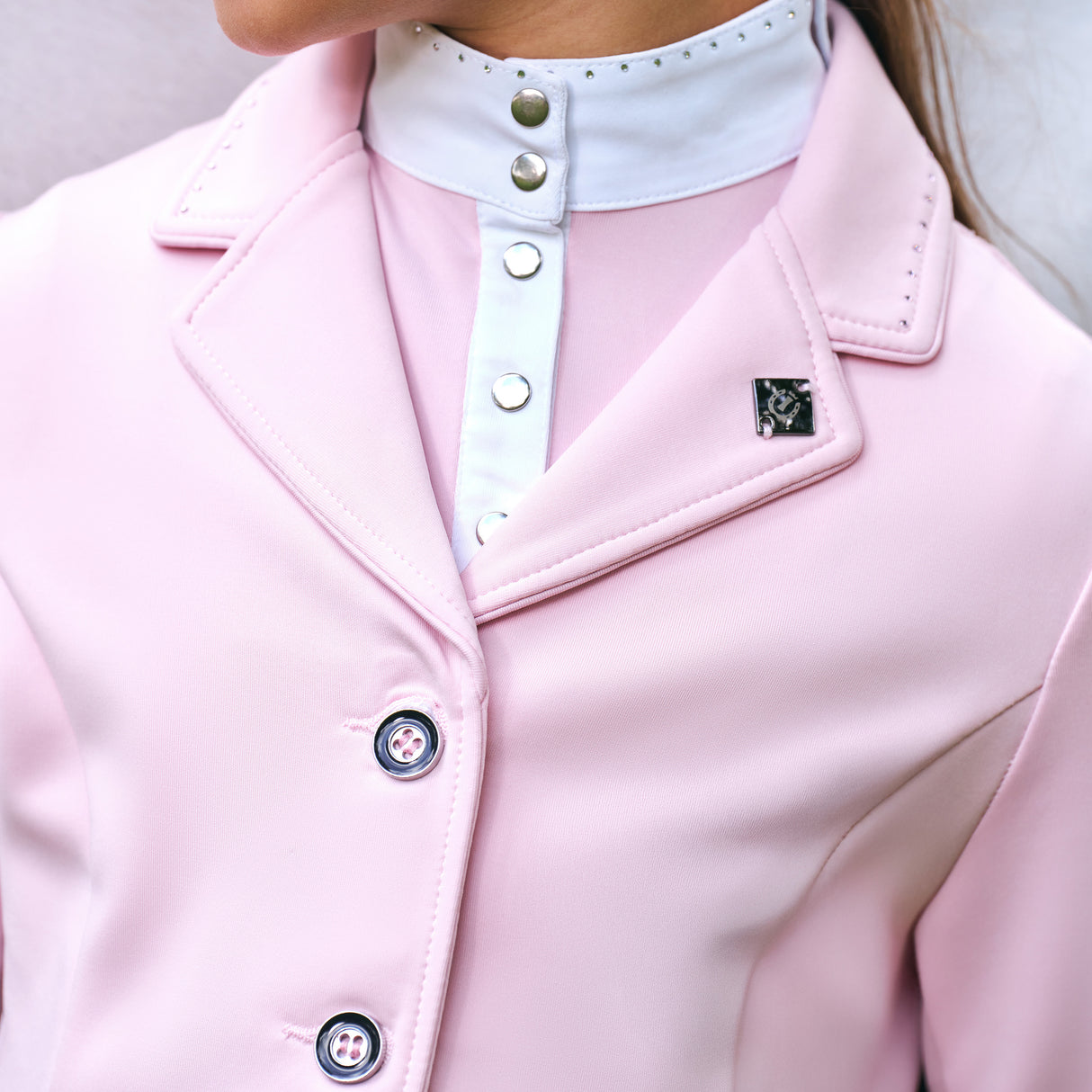 Imperial Riding Kids Competition Jacket IRHBasic Glam Candy Floss