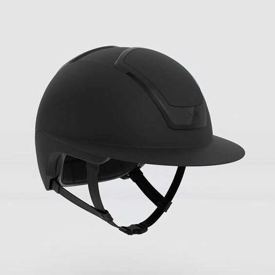 Kask Nemesi Metal Wide Peak Smokey Black