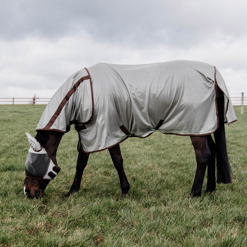Kentucky Horsewear Mesh Fly Rug Classic Silver