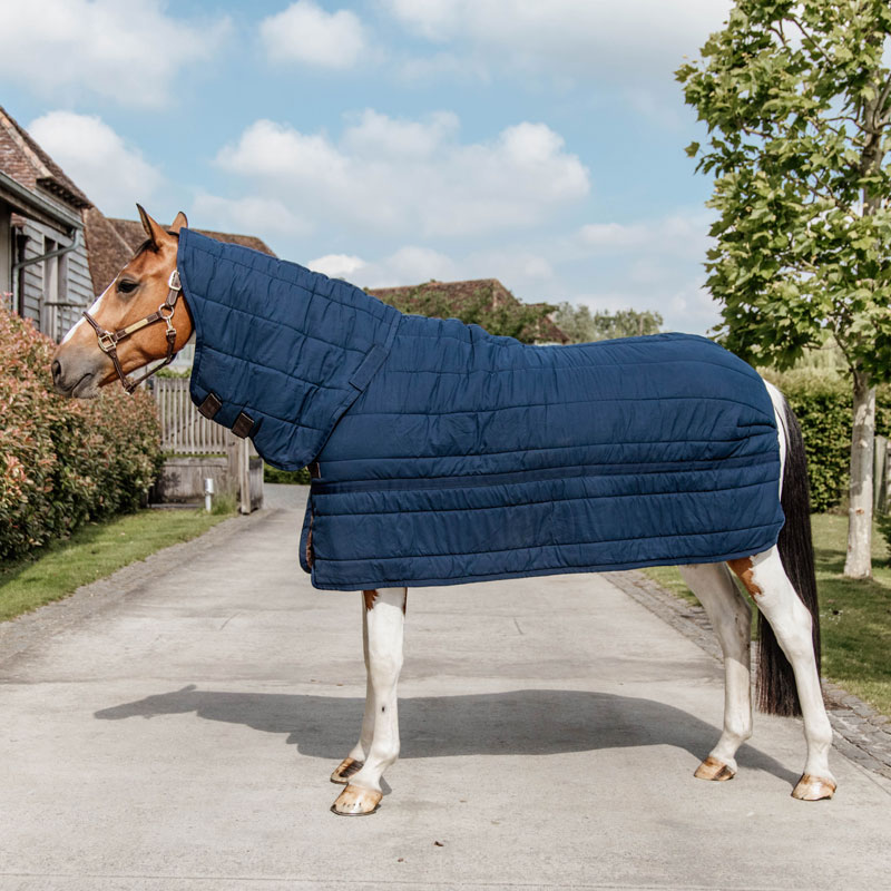 Kentucky Horsewear Under Rug Skin Friendly With Neck Navy 150g