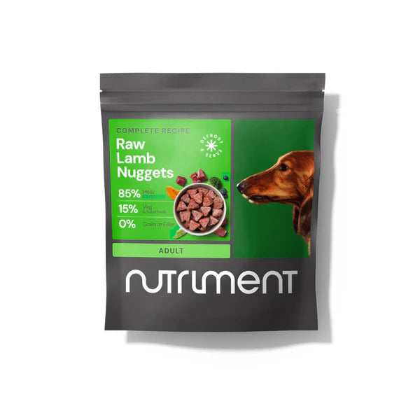 Nutriment Dog - Raw Nuggets Lamb 1kg