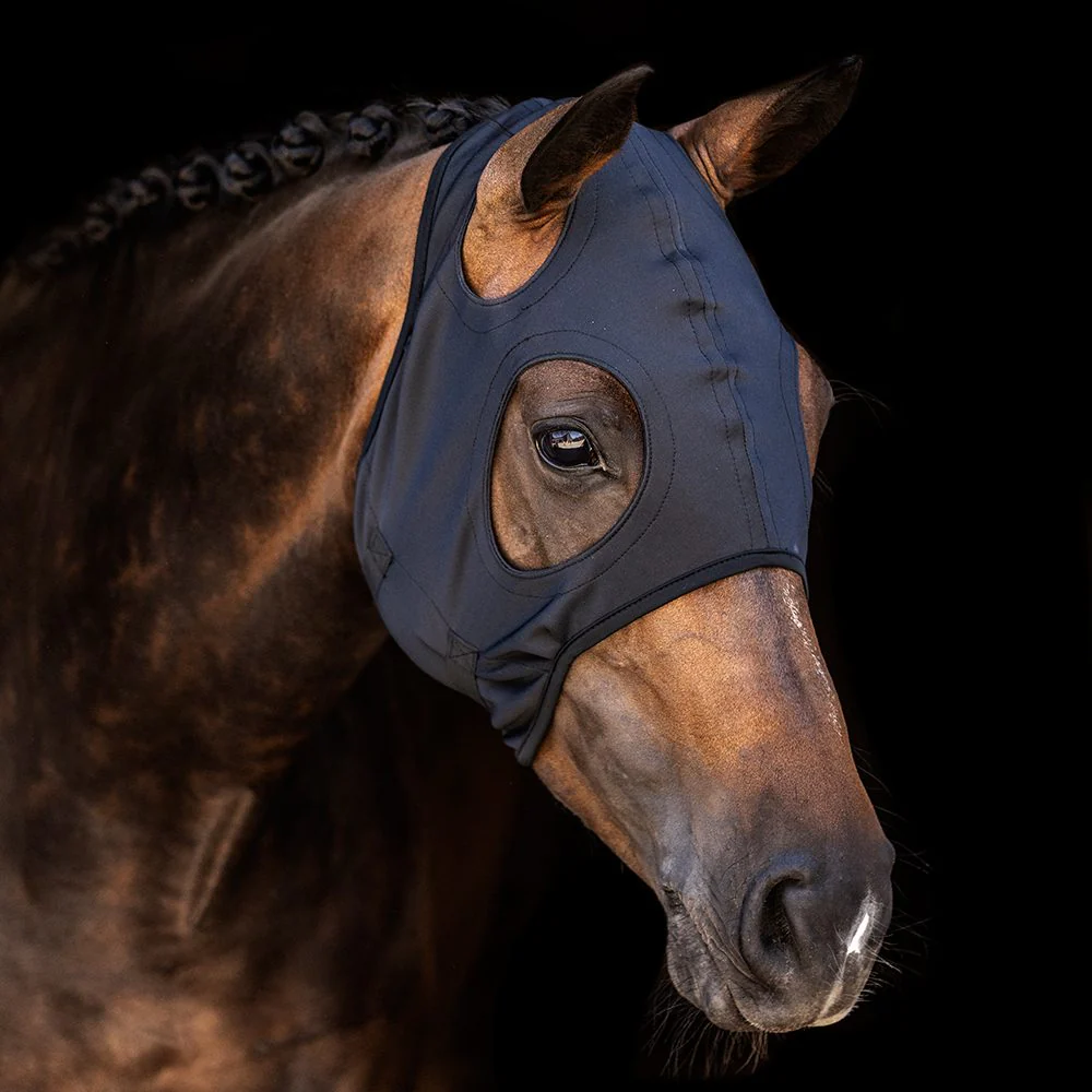 Lami-Cell Titanium Fly Mask Black