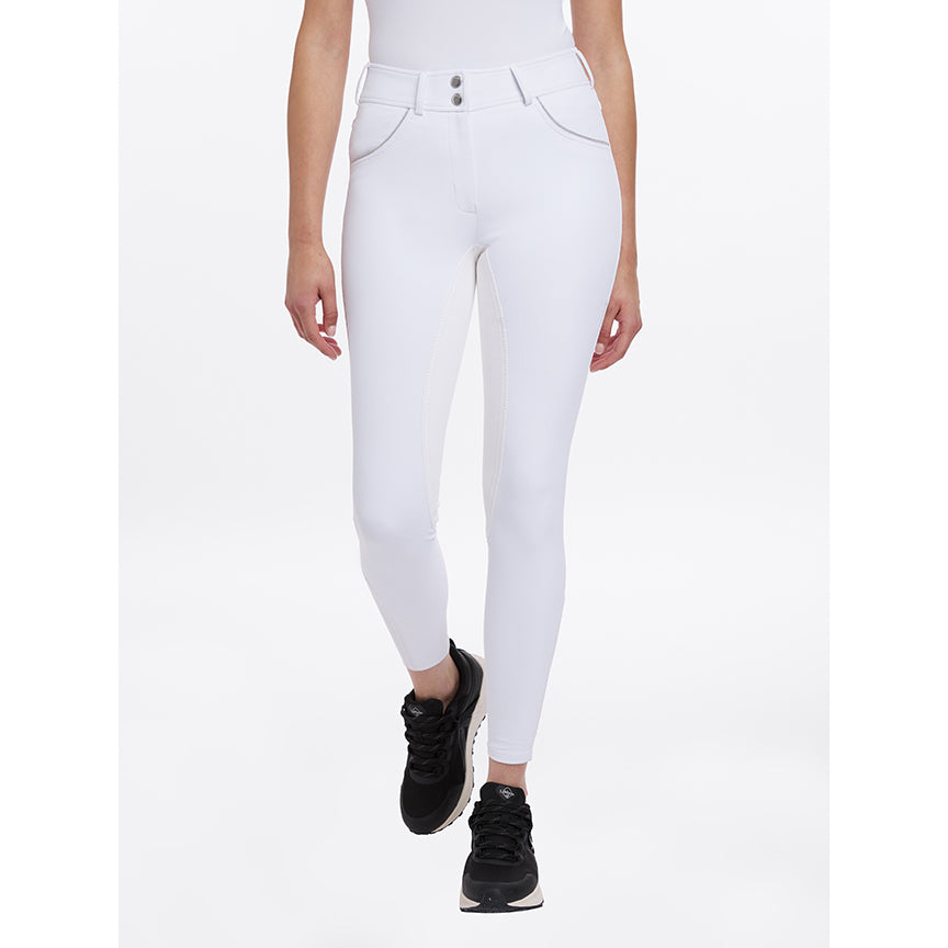 Le Mieux Victoria Breech Suede Seat White