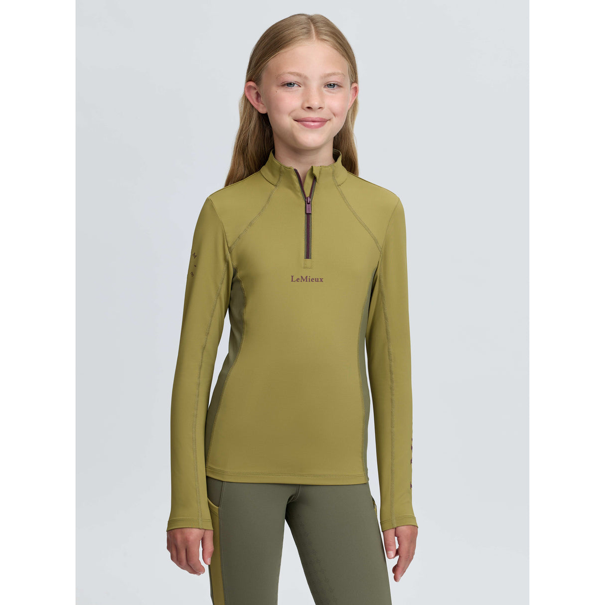 Le Mieux Young Rider Classique Base Layer Gooseberry