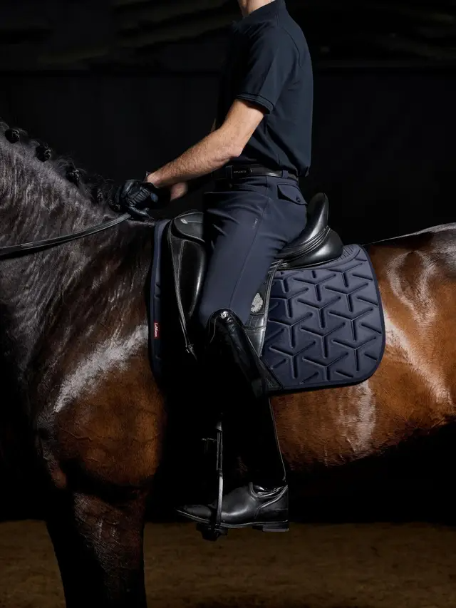 Le Mieux ProForm Moulded Dressage Pad Navy Large