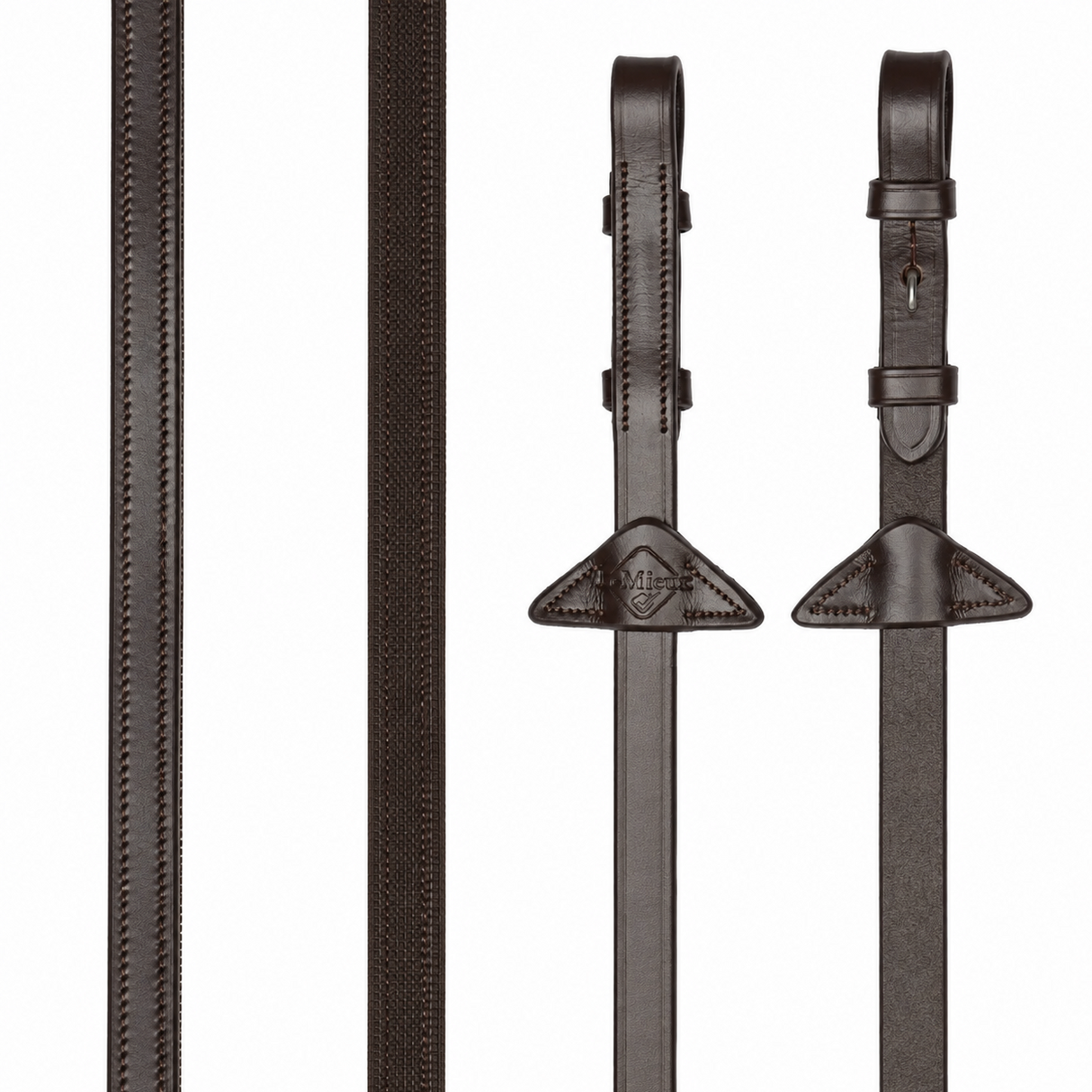 Le Mieux Rubber Half Lined Reins