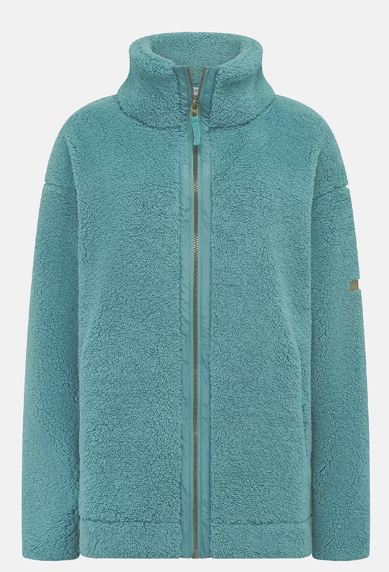 Lighthouse Ladies Cobh Full Zip Fleece Duck Egg