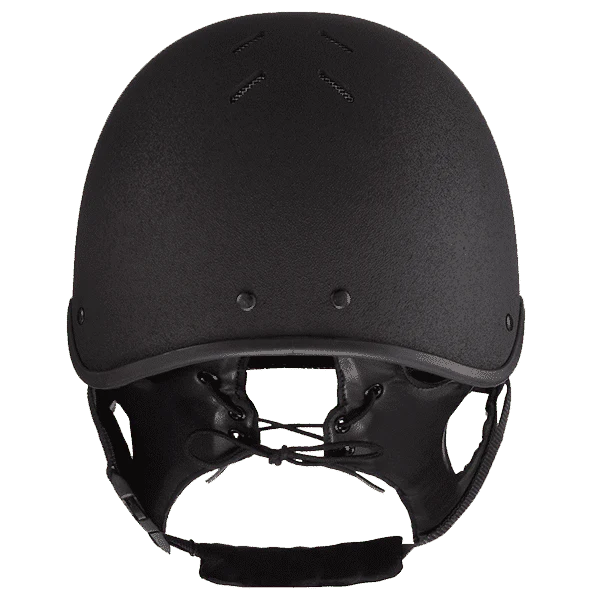 Charles Owen MS1 Pro Jockey Skull Black