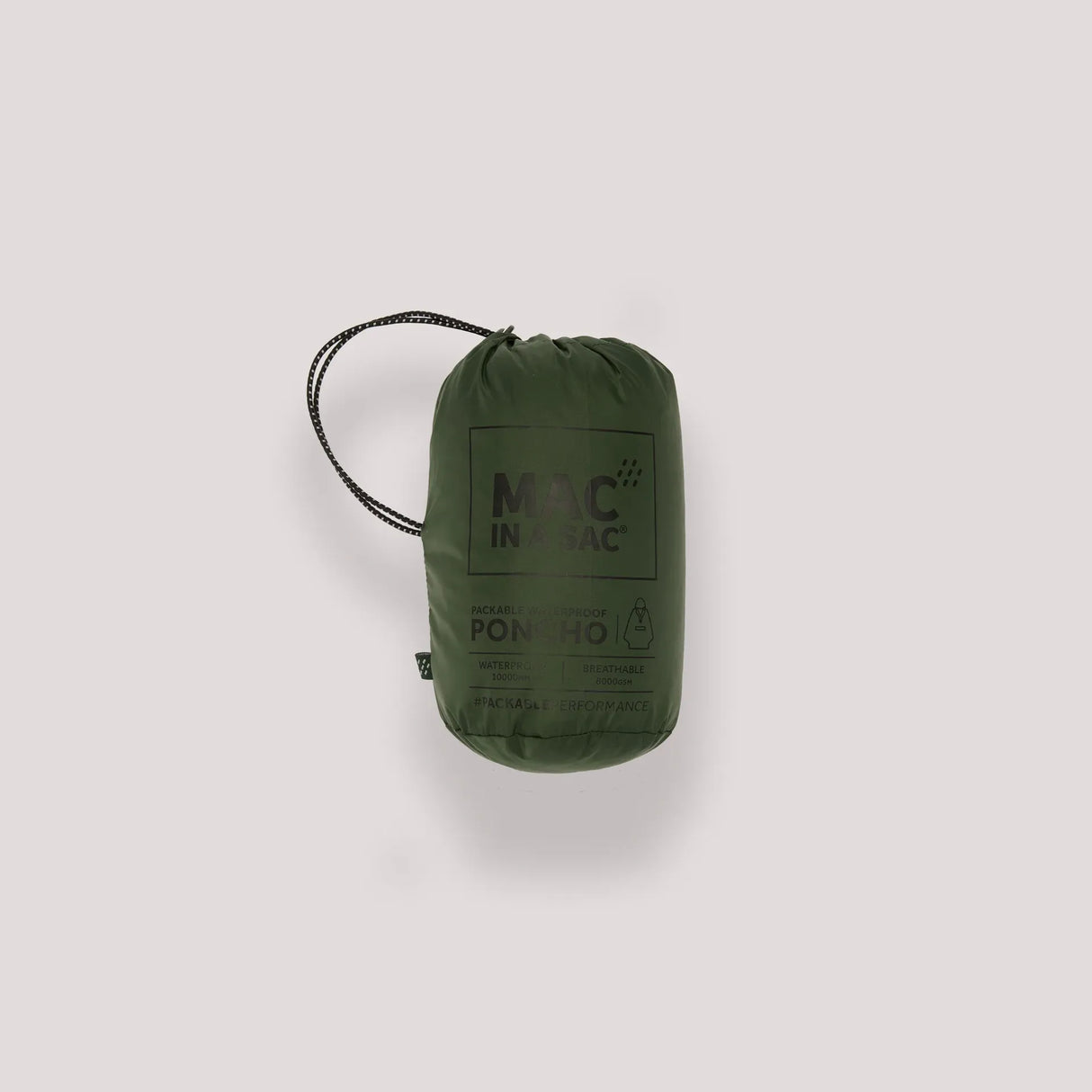 Mac In A Sac Origin 2 Poncho Khaki One Size