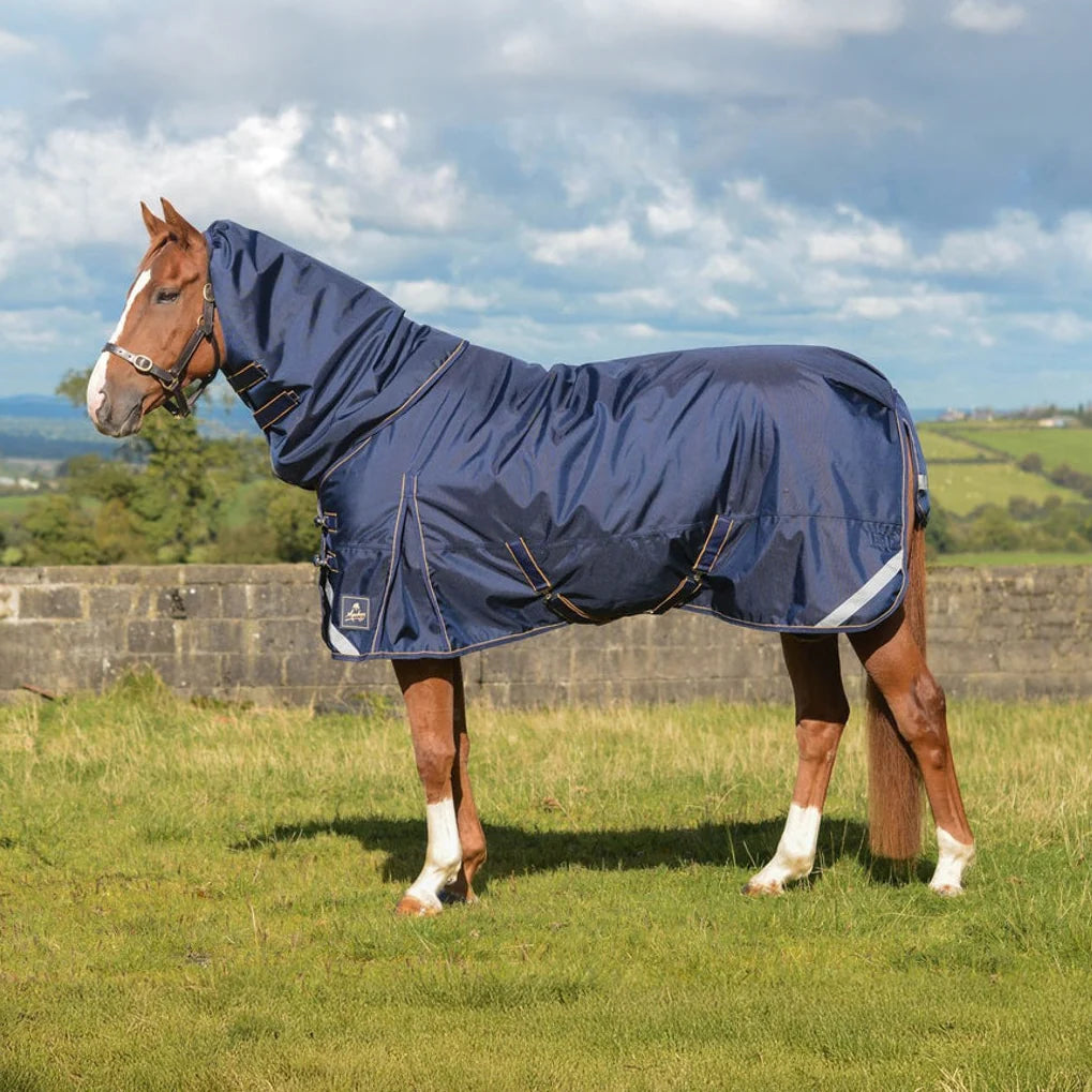 Mackey Wicklow Detach-A-Neck Turnout 100G Navy/Gold