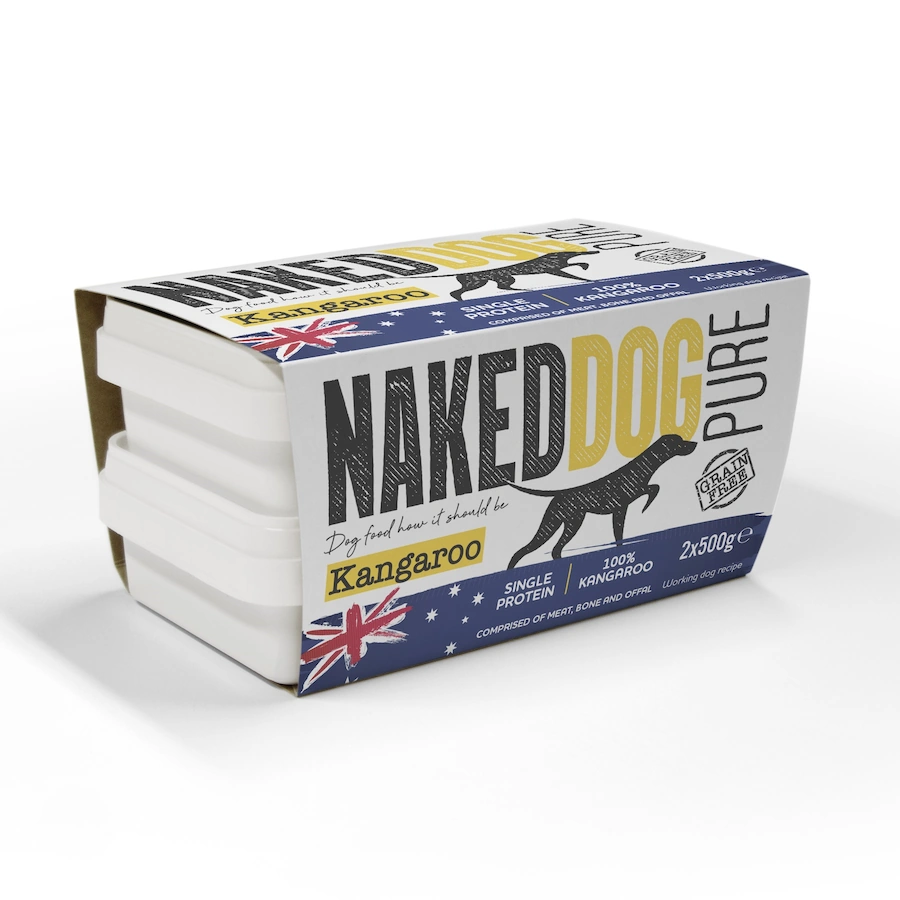 Naked Dog Pure Kangaroo 2x500g