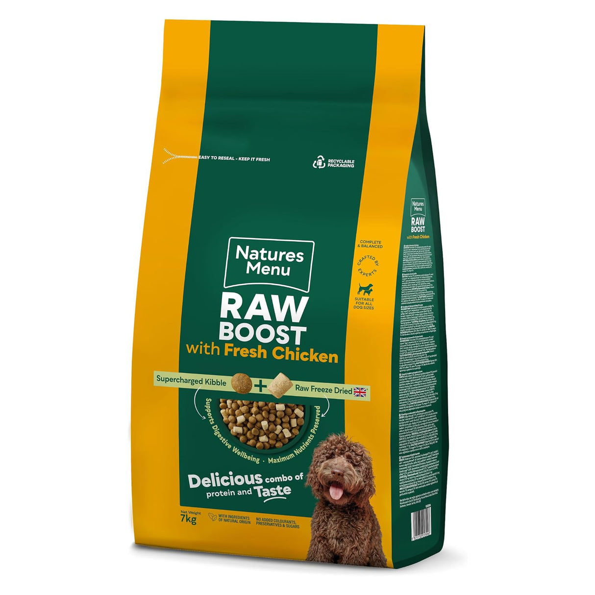 Natures Menu Dog - Raw Boost Chicken with Grain 7kg