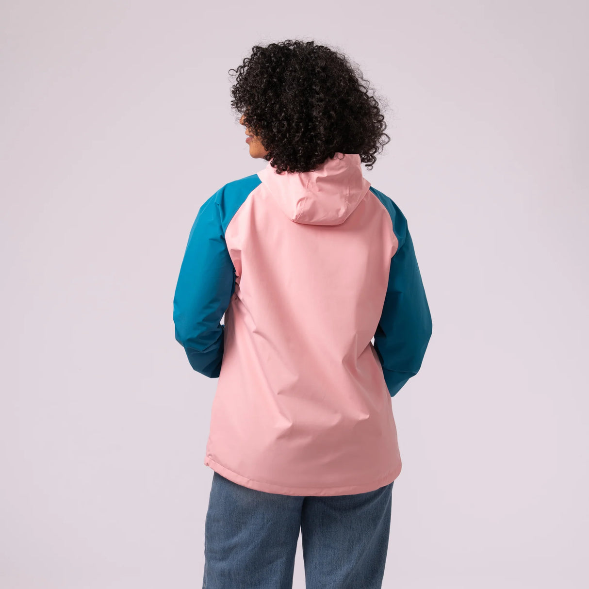 Mac In A Sac Nomad Kagoul Teal/Pink