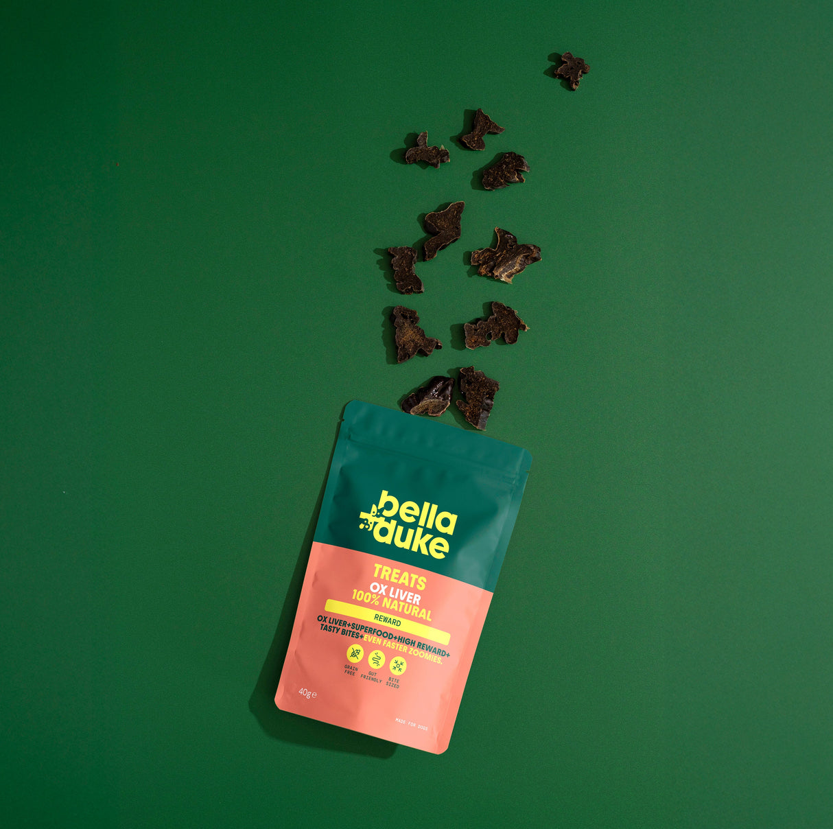 Bella + Duke Prime Ox Liver Treats 40g