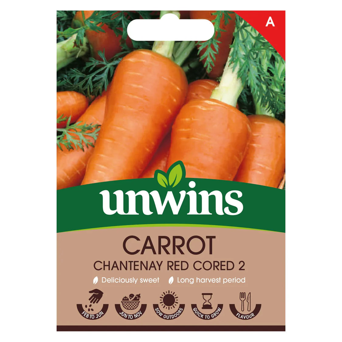 Unwins Carrot Chantenay Red Cored 2