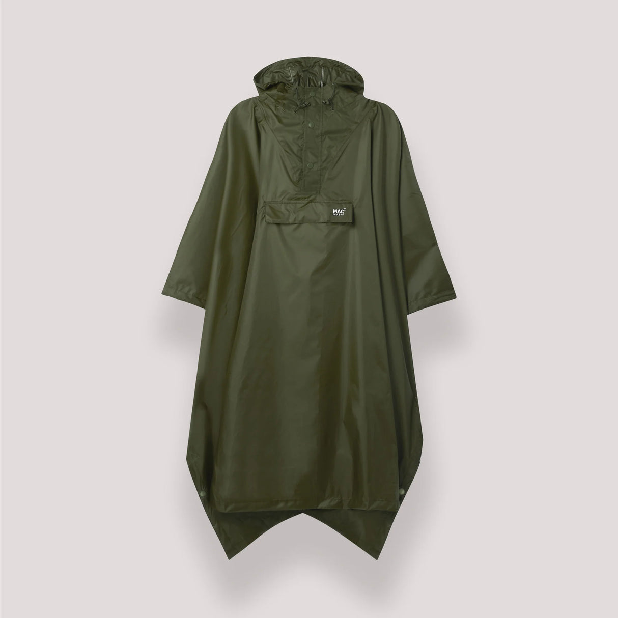 Mac In A Sac Origin 2 Poncho Khaki One Size