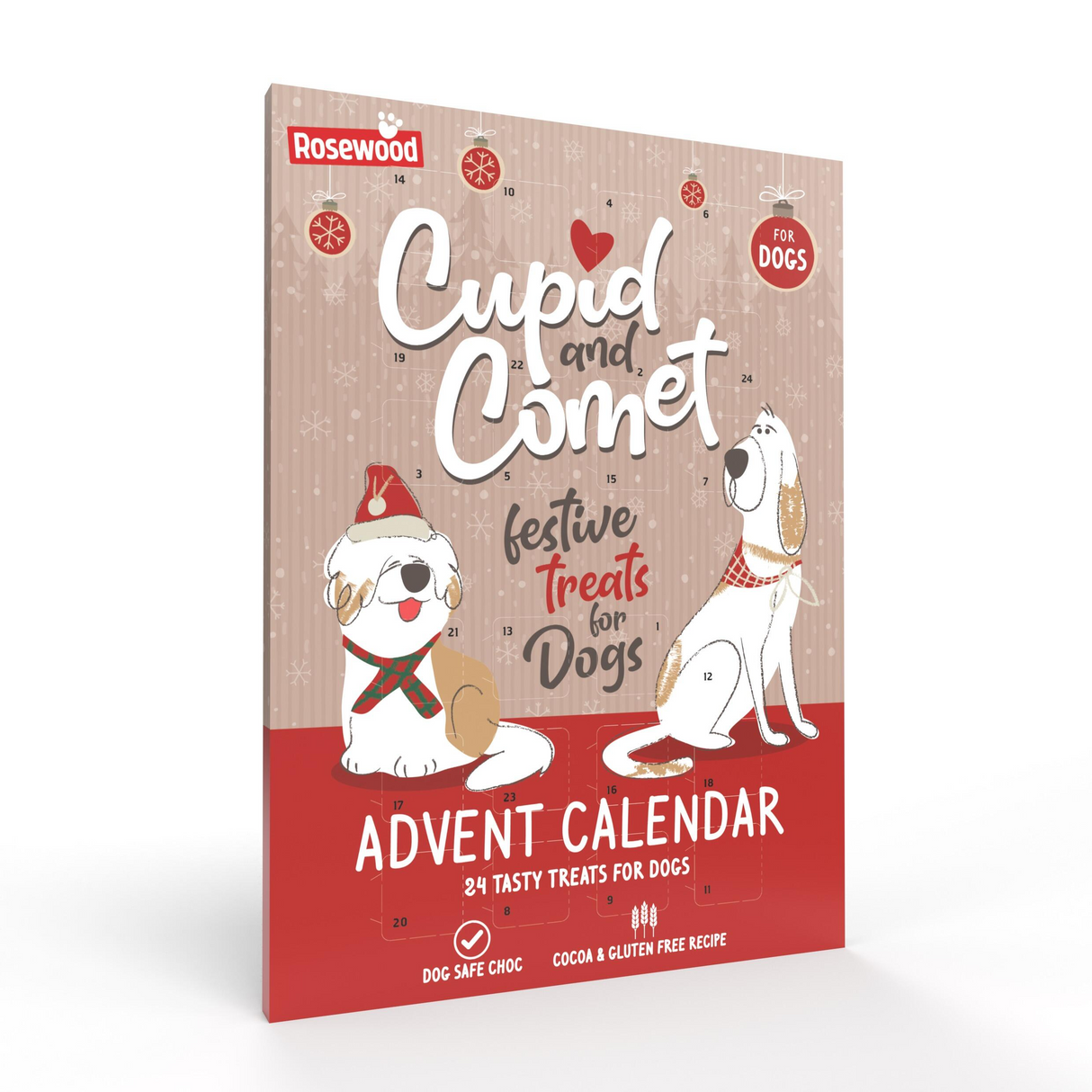 Rosewood Cupid & Comet Dog Advent Calendar