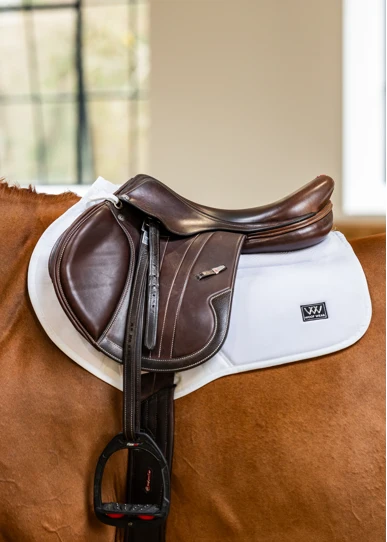 Woof Wear Elite Comfort Plus Saddle Pad CC White Cob