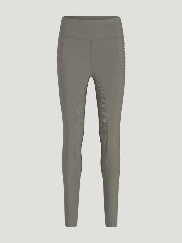 Tommy Hilfiger Equestrian Devon Riding Full Grip Leggings Ash