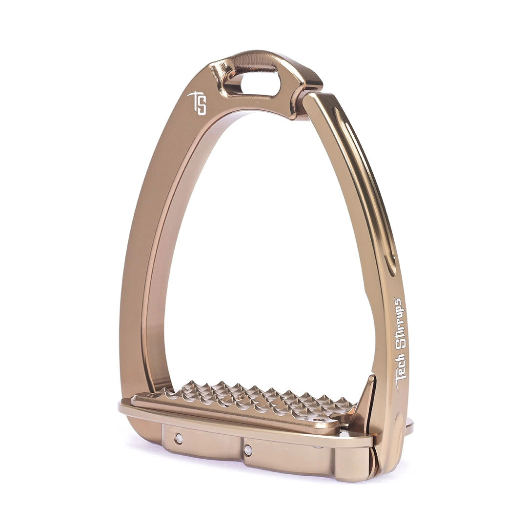 Tech Stirrups Jumping Venice Sloped Evo Brown/Brown