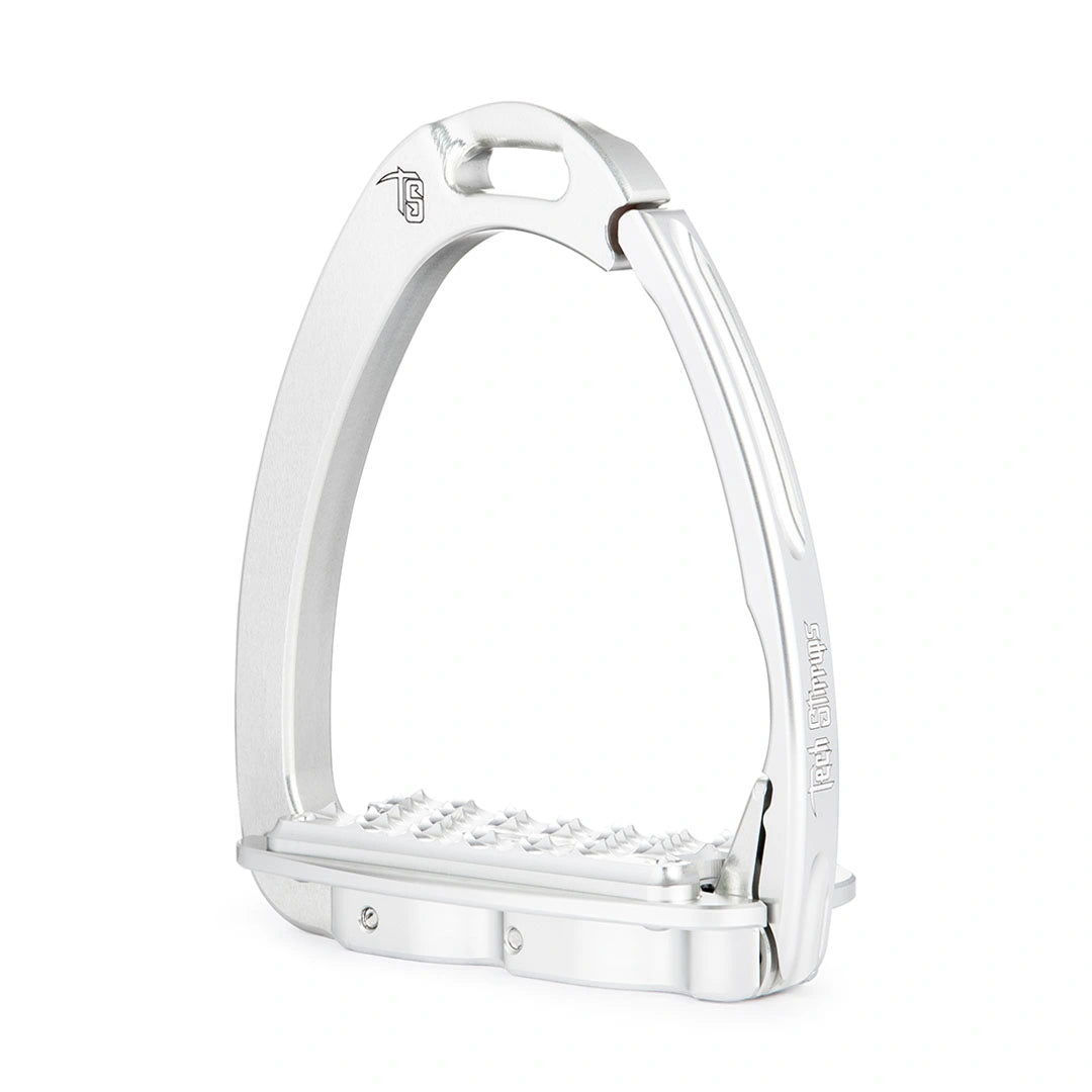 Tech Stirrups Jumping Venice Sloped Evo Silver/Silver