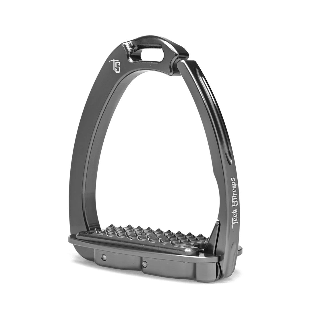 Tech Stirrups Jumping Venice Sloped Evo Titanium/Titanium
