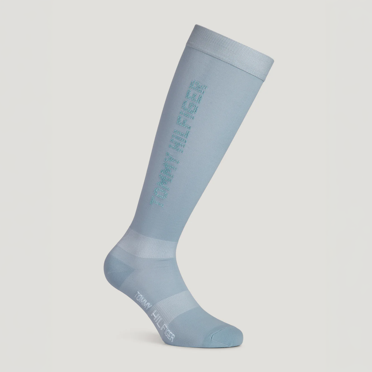 Tommy Hilfiger Equestrian Fontana Rhinestone Socks Sweet Blue
