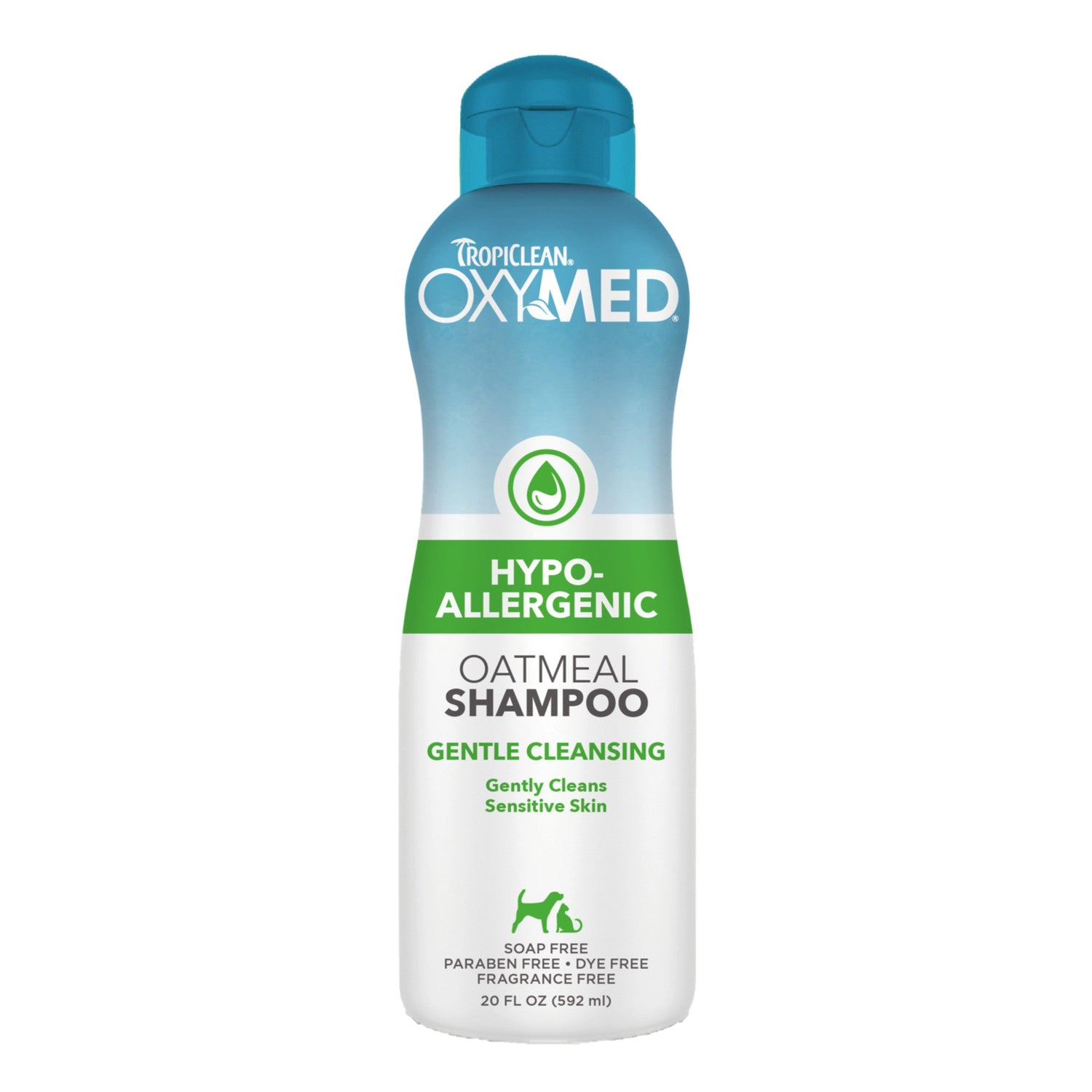 Tropiclean OxyMed Hypo-Allergenic Oatmeal Shampoo 592ml