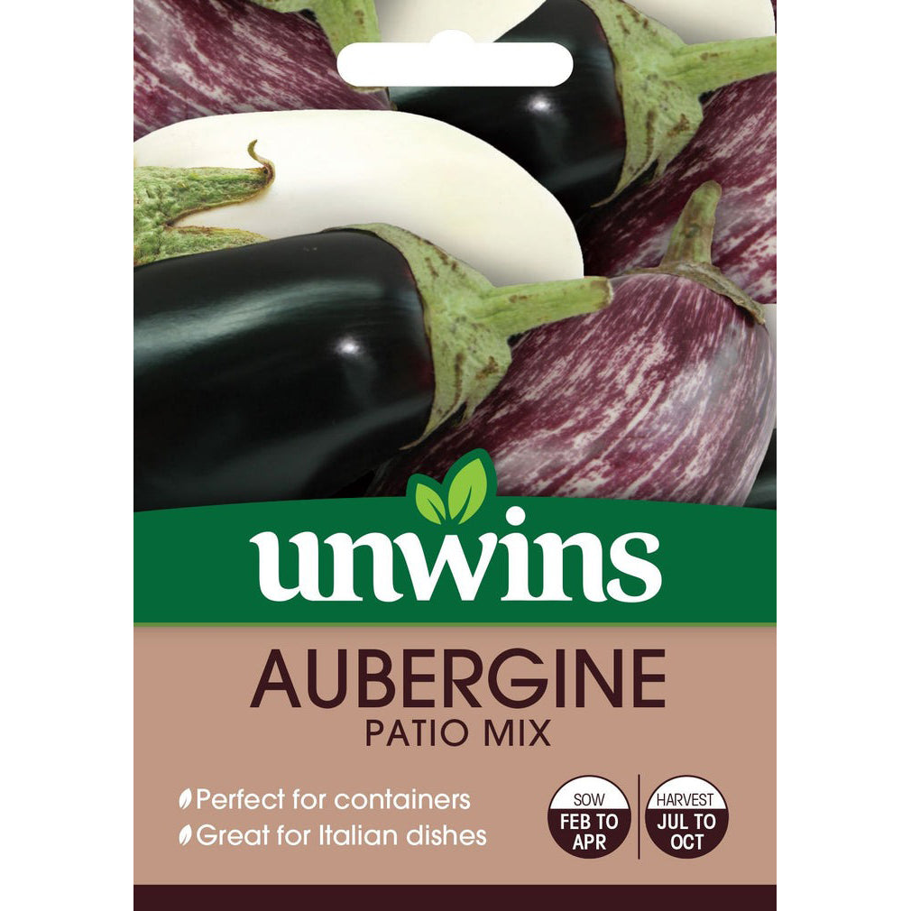 Unwins Aubergine Patio Mix