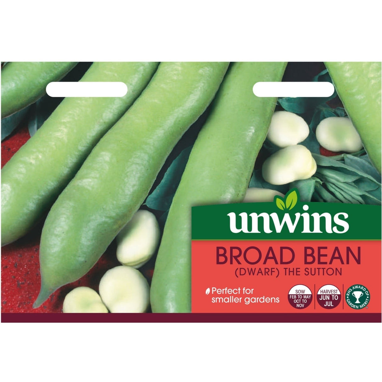 Unwins Broad Bean The Sutton (Dwarf)
