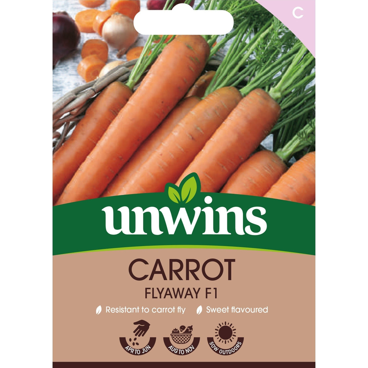 Unwins Carrot Flyaway F1