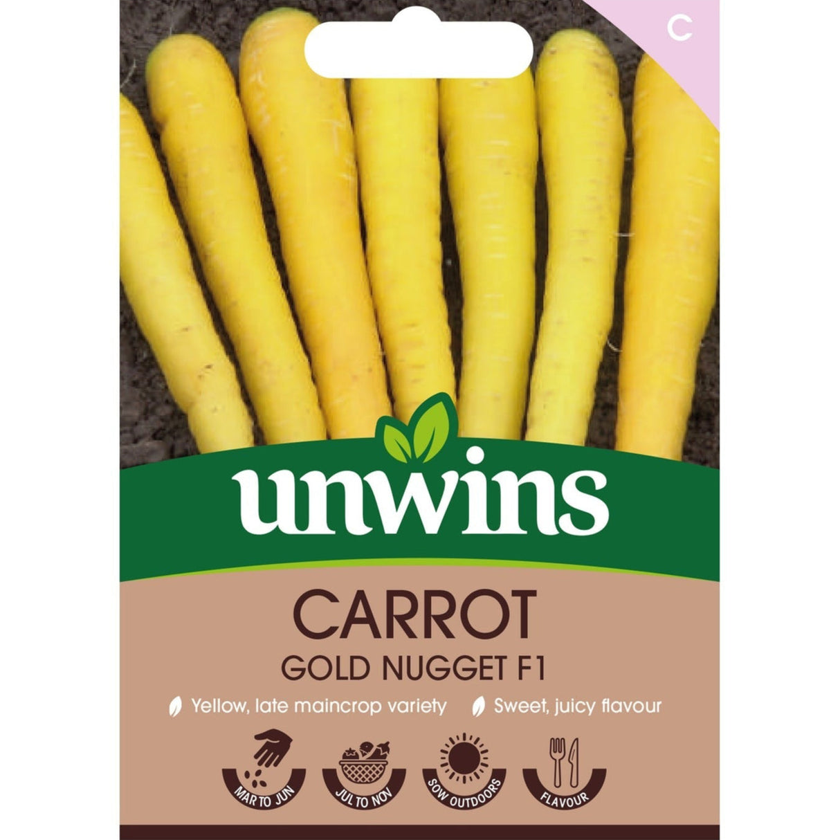 Unwins Carrot Gold Nugget F1