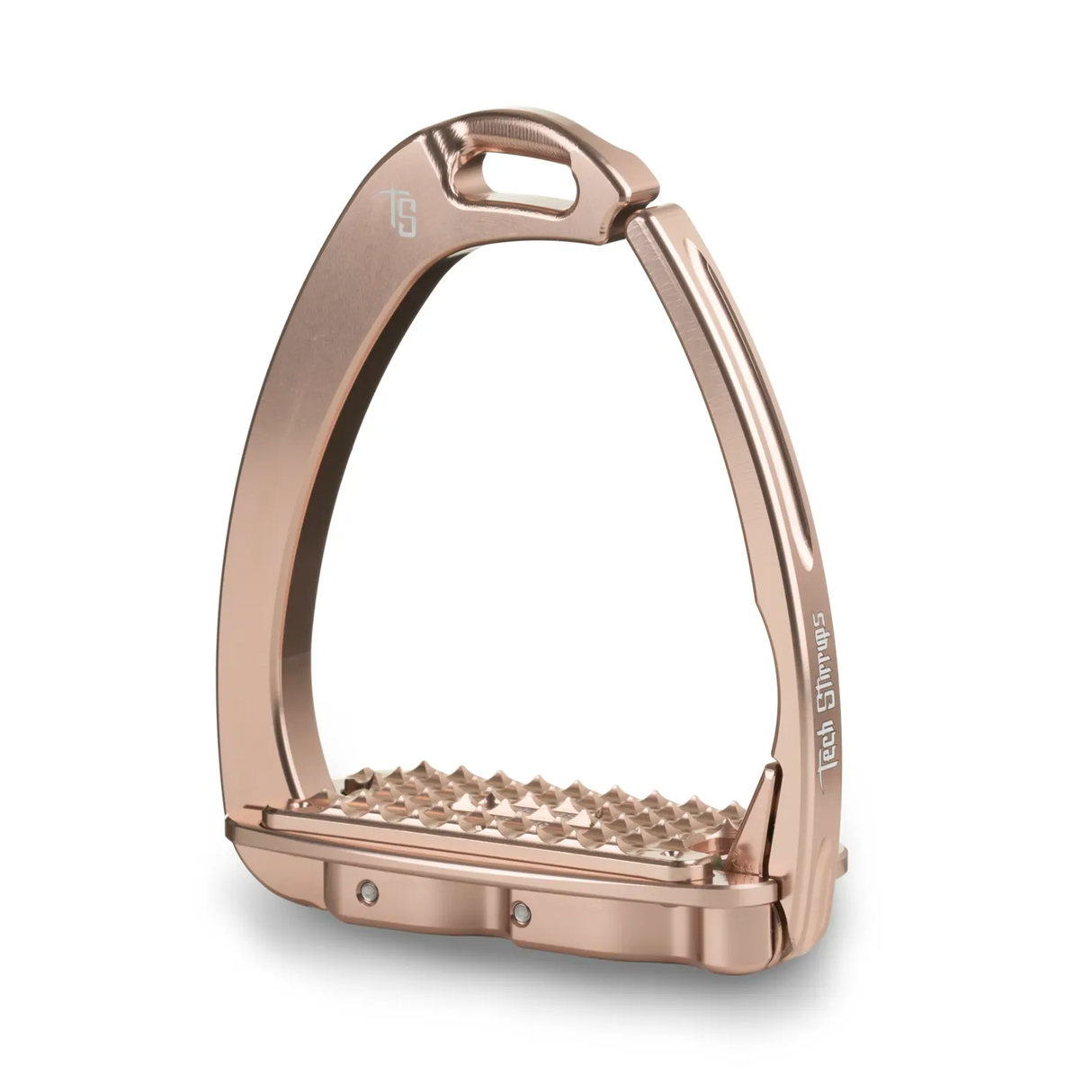 Tech Stirrups Venice Dressage Sloped Rose Gold