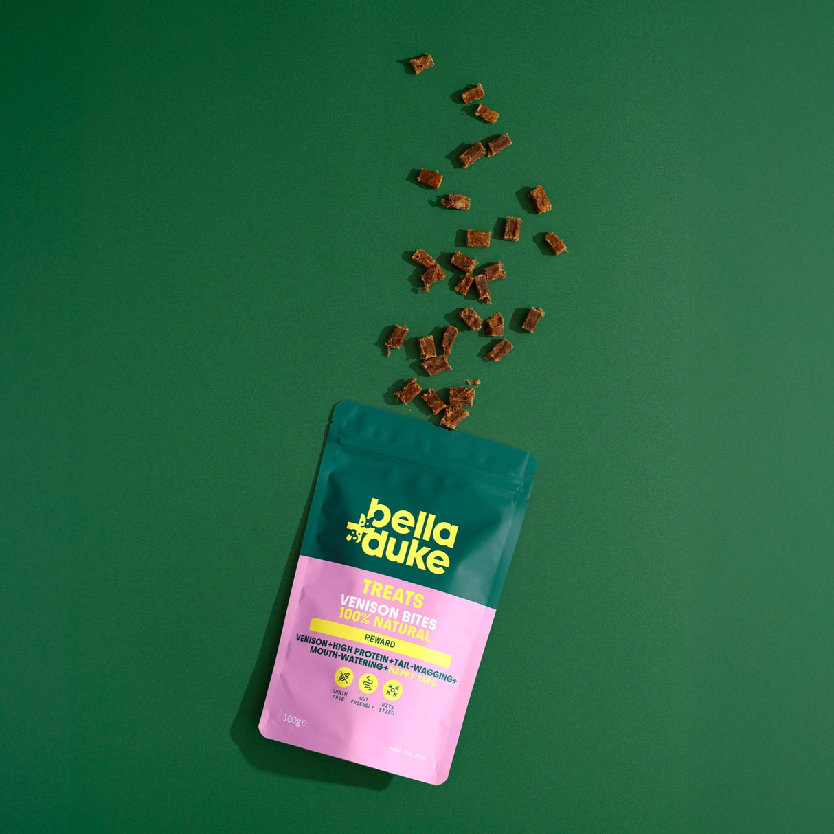 Bella + Duke Scrumptious Venison Treat 100g