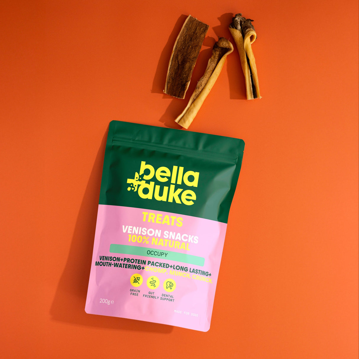 Bella + Duke Pure Venison Snack 200g