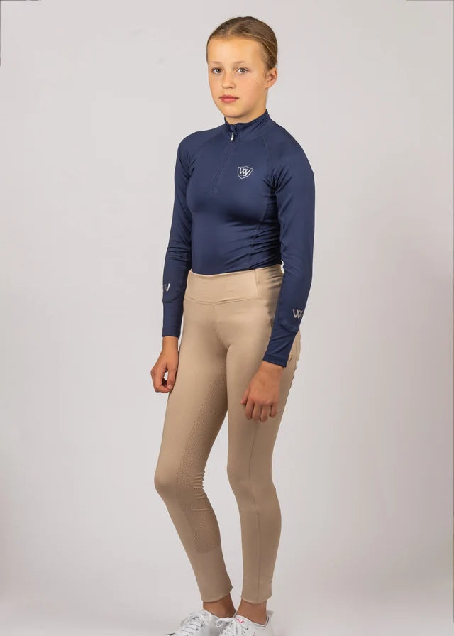 Woof Wear Young Rider Tech Shirt Navy