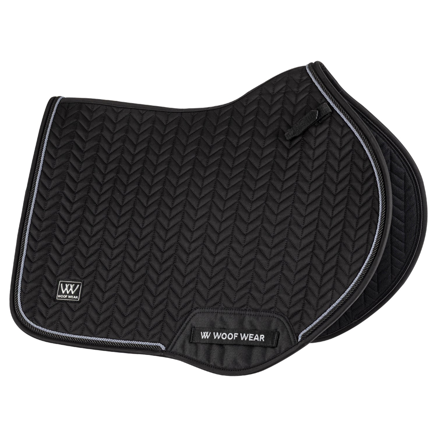 Woof Wear Herringbone Saddle Pad Close Contact